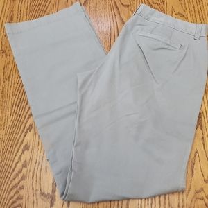Old Navy perfect bootcut khakis. Gray. 10 long.